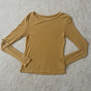 american eagle striped long sleeve